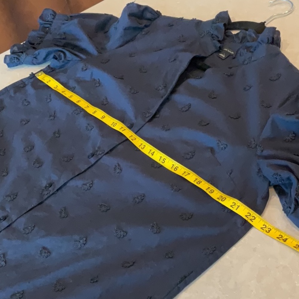 Ann Taylor Cotton Embroidery Top - Picture 9 of 14